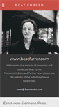Mobile Screenshot of beatfurrer.com
